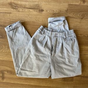 High waisted vintage pants